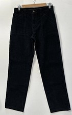 Levi  s Corduroy Camp Pant Black Cords Relaxed Straight Y2K Vintage Mid Rise Sz 8