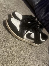 Nike Dunk Low Panda PS Shoe Size 2Y Black CW1588-100 NWT
