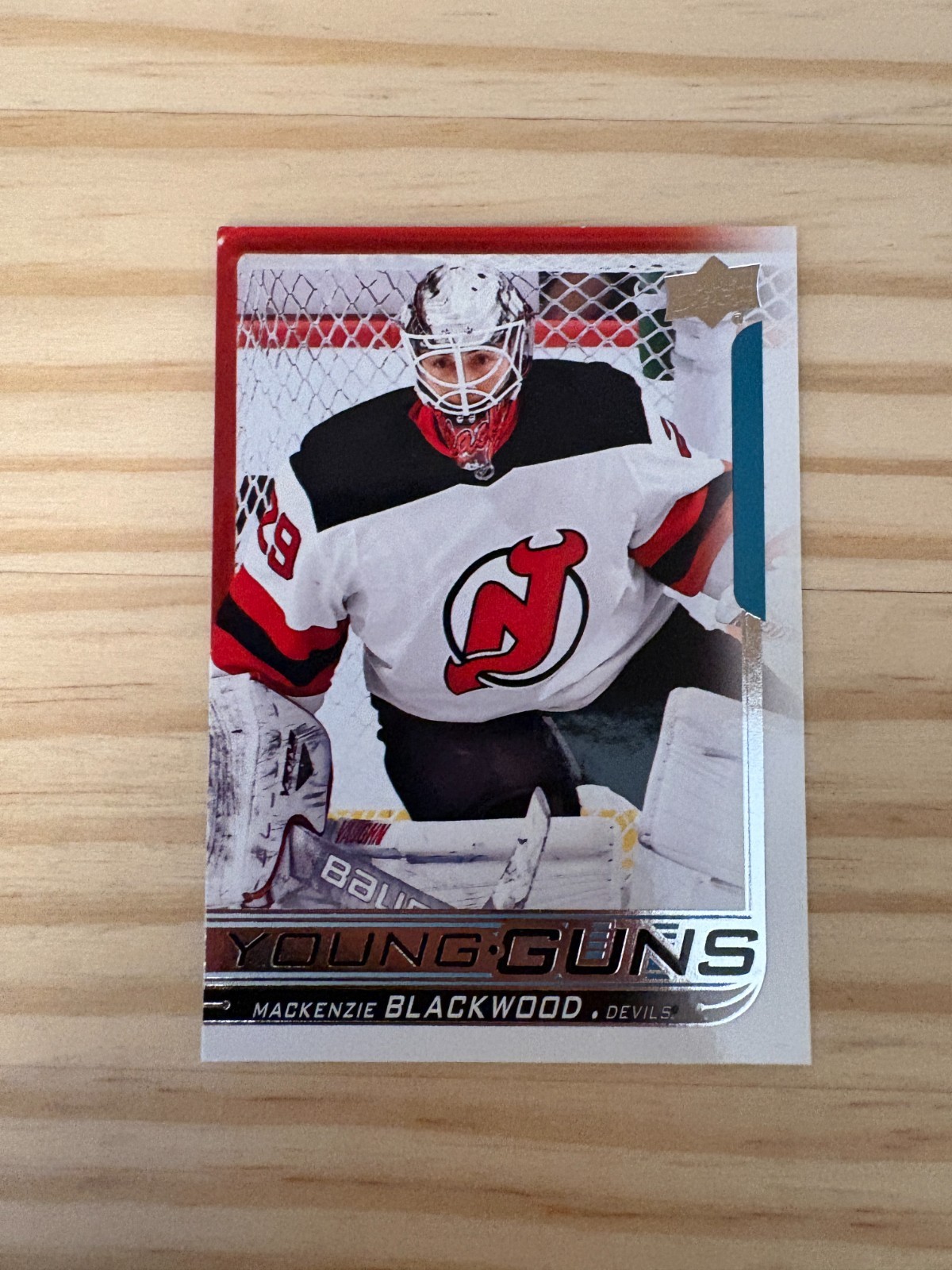 2018-19 Upper Deck #210 Mackenzie Blackwood YG RC - New Jersey Devils