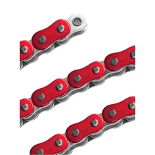 EK Chains 520 ZVX3 NX-Ring Chain - Metallic Red, 120 Links 520ZVX3-120ARCL77