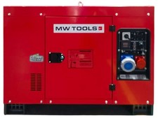 Groupe électrogène insonorisé diesel 9,6 kW 230 V + 12,5 kW DG120E