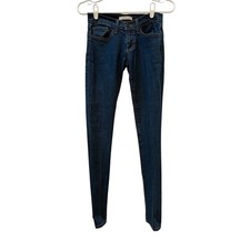 Flying Monkey Skinny Jeans Women 24 Blue Cotton Low Rise L7317W Made in USA