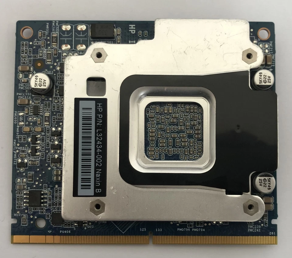 HP Z2 G5 G4 Mini MXM NVIDIA Quadro P600 2GB GDDR5 Graphics Card L32434-002 w/HS - Image 2 of 4