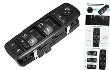 Front Left Driver Side Master Power Window Switch Fit for Chrysler Pacifica