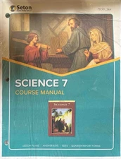 Science 7 Course Manual/  Lesson Plans / Answer Keys/Tests