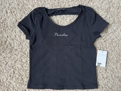 Terranova  +++ TOP  Shirt Gr. S in Schwarz  - Bauchfrei
