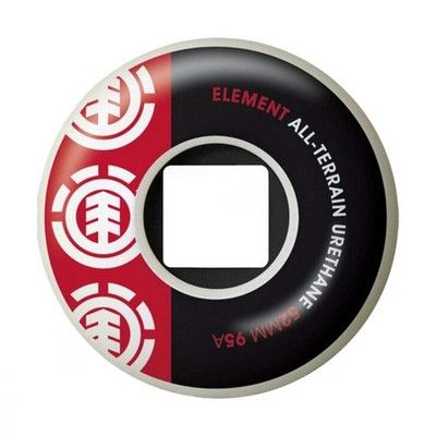 Element Skateboard Rollen Abschnitt weiß 52mm 99a