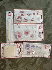 Fmm Cake Decorating Flowers Veining Mat Rose Carnation Bone Tool