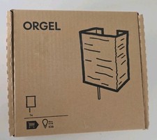 IKEA ORGEL Wall Lamp Asian Paper Shade 400.21...