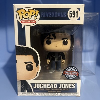 Funko Riverdale Jughead Jones (w/ Jacket) -Hot Topic #591 (Damaged Box)