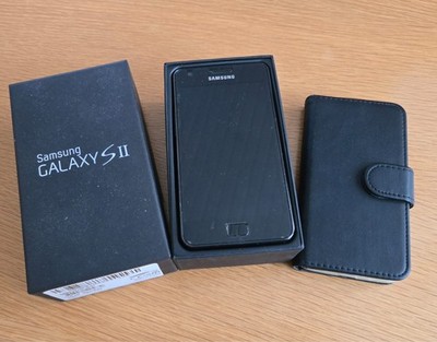 Samsung Galaxy S2, GT-I9100, Noble Black in Originalverpackung