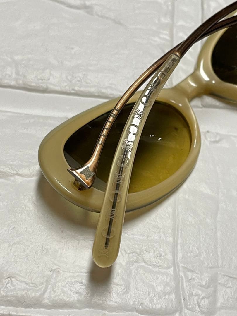 CELINE Sunglasses Brown Frame Gradient Lenses Sid… - image 8