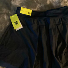 All in Motion Girls Dark Blue Skort XL Tennis Elastic Waist Drawstring