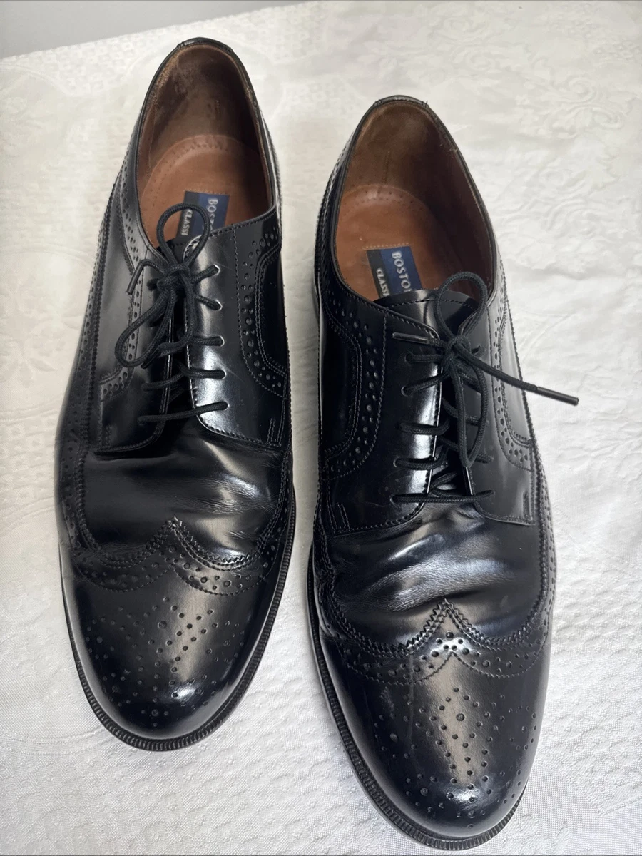 Bostonian Black Wingtip Dress Shoes for Men for sale | eBay display picture 3