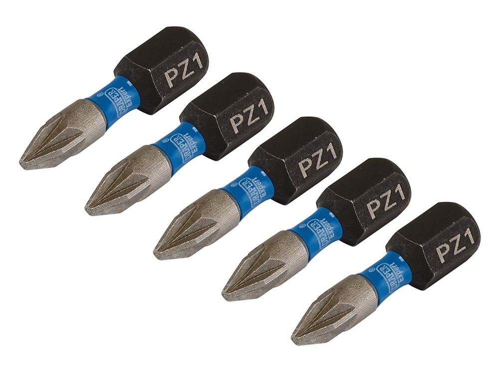 Draper Light Expert Impact Pozi Screwdriver Bits - Image 4