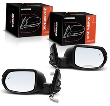 Pair 2 Power Door Mirror - Compatible with Honda Driver and Passenger Side