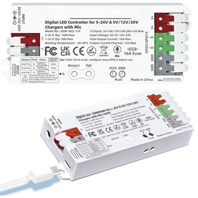 Für Outdoor Veranstaltungen LED Streifen Controller High-Speed Chip Musik Reakt