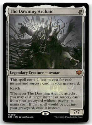 #ad The Dawning Archaic MTG M 1 Secrets of Strixhaven SOS NM $3.99