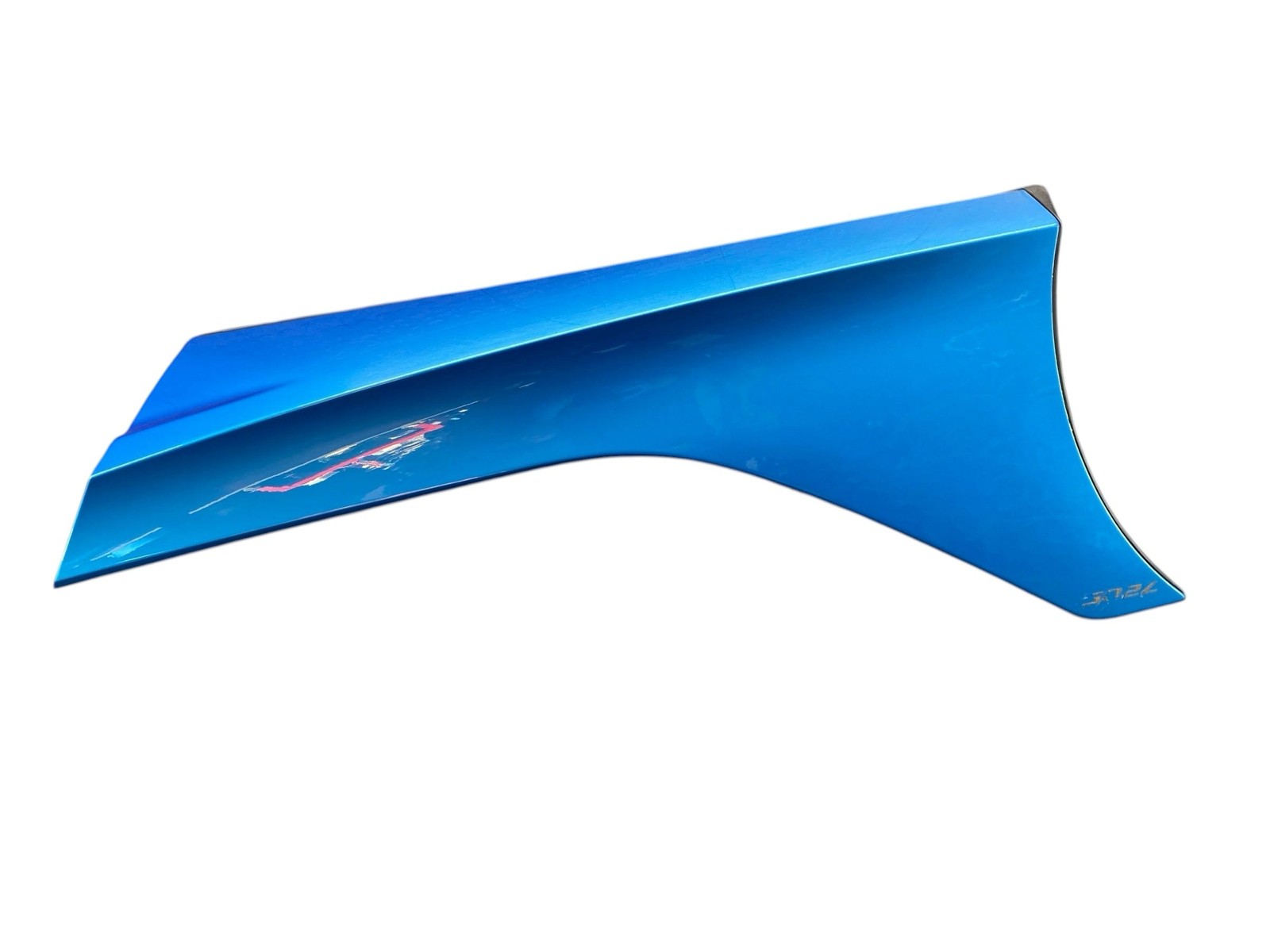 2018-2023 MCLAREN 720S FRONT LEFT SIDE FENDER ROCKER MOULDING PANEL LUDUS BLUE