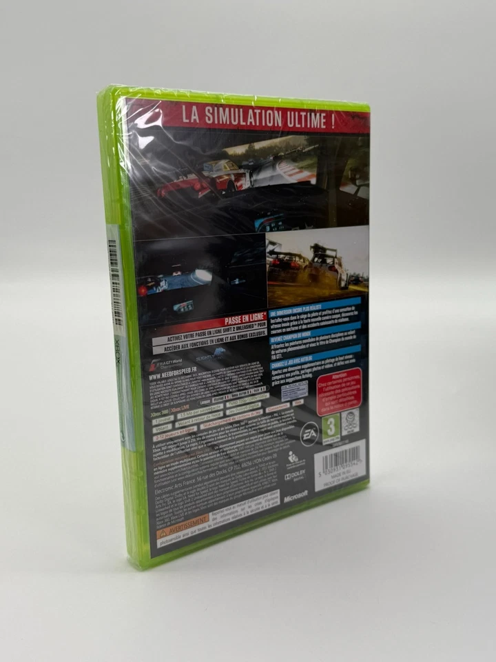 Shift 2 Unleashed Microsoft XBox 360 Neu Factory Sealed CIB OVP - Bild 4 von 4