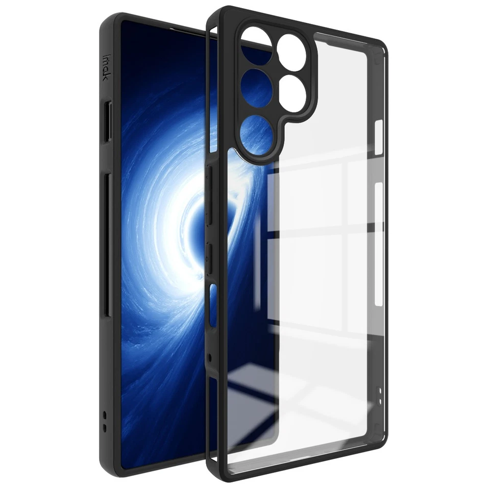 IMAK For ZTE nubia Red Magic 11 Pro+, Phone Case Soft Frame PC Plate Clear Cover - Image 3 of 4