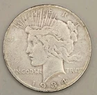 1934-S Peace Dollar $1 - San Francisco Mint