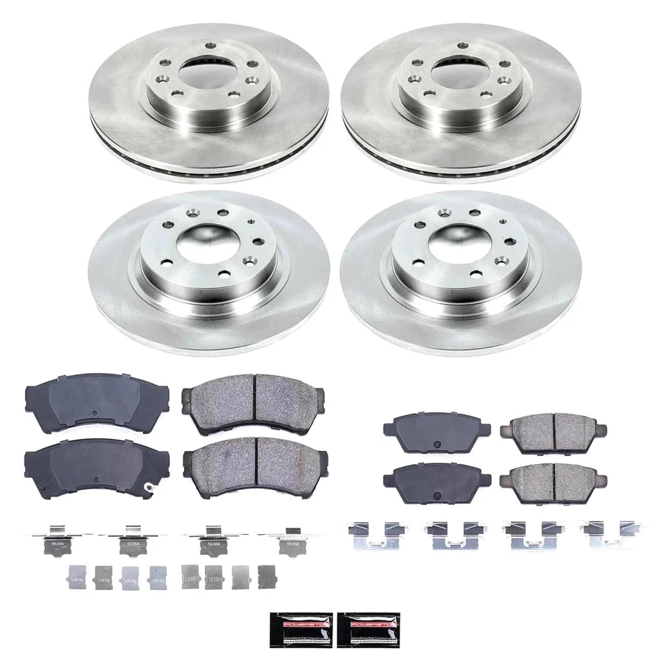 PowerStop KOE200 Brake Kit For Ford Fusion 2006-2012 Front Rear - Image 2 of 4