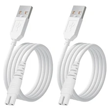 2 Pack USB Charging Cable for Water Flosser Portable Cordless Oral Irrigator ...