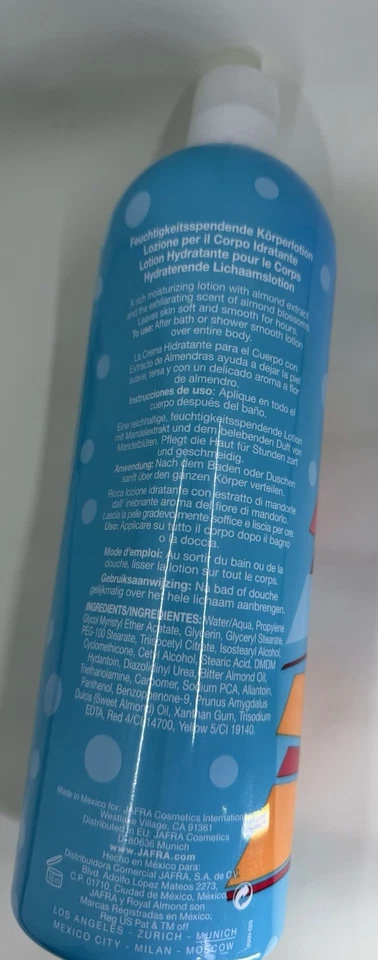 Лосьон для тела Jafra Royal Almond de Almendra para el Cuerpo 31,11 унции 920 мл - Изображение 4 из 4