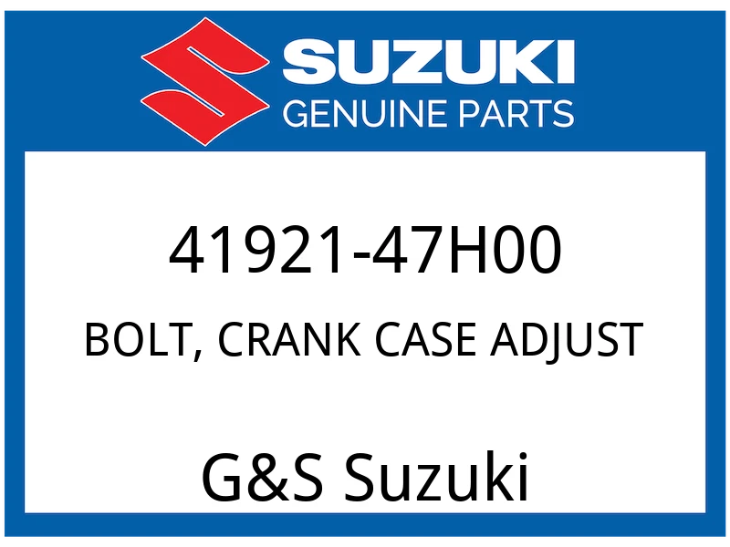 BOLT,CRANK CASE ADJUST