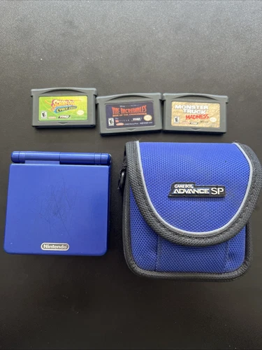 Nintendo Game Boy Advance SP Console - Cobalt Blue