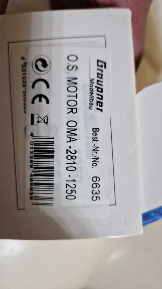 OS Brushless Motor OMA 2810-1250 OS Engines - 6635 - Image 2 of 4