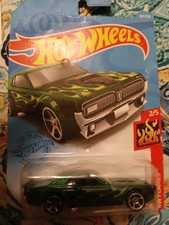 2020 HOT WHEELS '68 Mercury Cougar Green Car HW Flames (2/5) #207/250