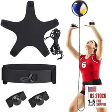 Volleyball Spike Volleyball Resistance Band with Adjustable Waist Belt