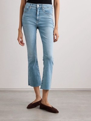 NWT VERONICA BEARD Carolina Ankel high-rise flared jeans Size 26 Nova Mid Denim