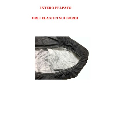 Telo Coprimoto Impermeabile Taglia XL – Antigraffio, Con Cinghia E Asola Per Lucchetto. Compatibile Con Moto Guzzi Breva 850 E Altri. 246x104x127 Cm.