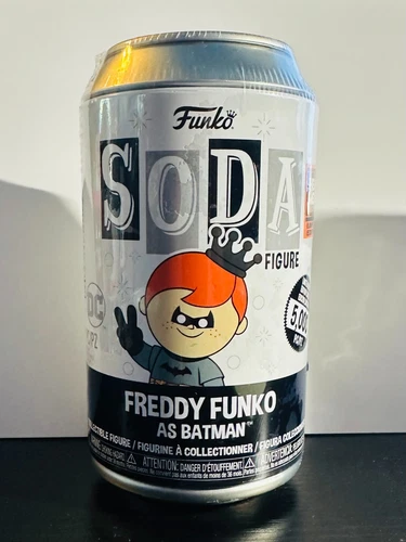 Funko Soda!: Freddy Funko as Batman (LE 5000) Heavy Metal Halloween 2023-Sealed