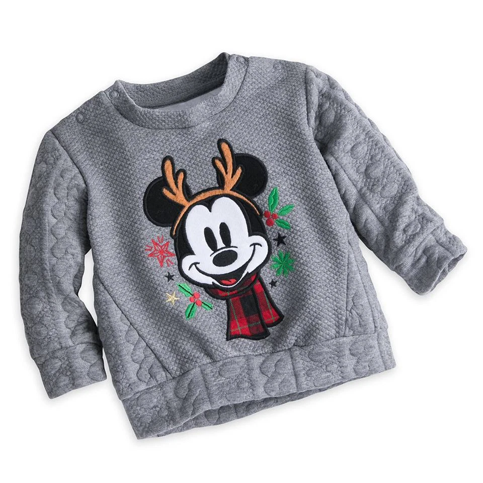 Disney Store Mickey Mouse Baby Cute Winter Sweater Boys Size 0 3 6