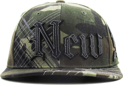 New York NY Embroidered Hip Hop Fitted Cap Hat Street Flat Brim - Picture 7 of 14