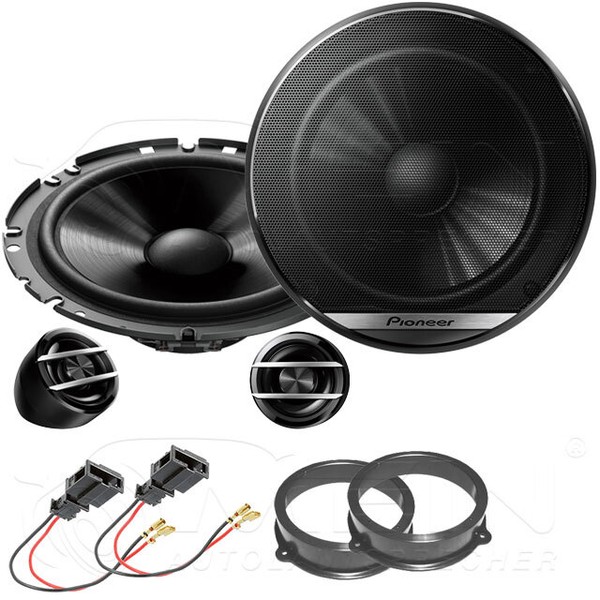 Pioneer Lautsprecher FüR Seat Exeo 2008-2013 Front Heck TüR 2-Wege 300W #AK7P-image