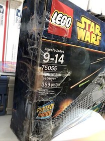 LEGO Star Wars 75055 Imperial Star Destroyer  Set --BUILT ONE TIME-- 100% COMP.