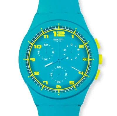 SWATCH BLUE WATCH: SUSL 400, ACID DROP (2012, RELOJ). U.S. RELEASE? BRAND NEW! - Imagen 1 de 4