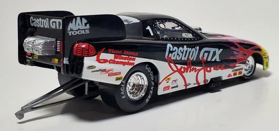 COCHE DIVERTIDO ACCIÓN 1/32 JOHN FORCE CASTROL ESPECIAL NHRA 6 VECES CAMPEÓN PONTIAC Foto 4 de 4