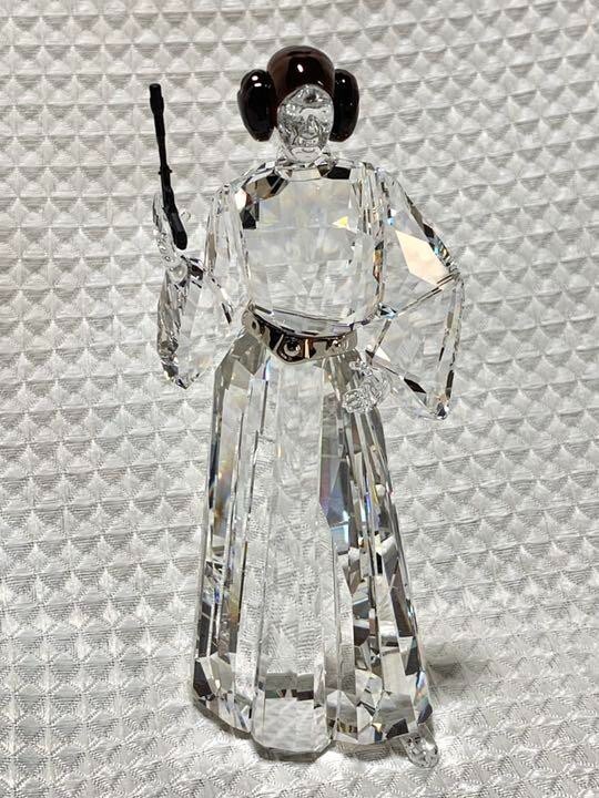 Swarovski Star Wars レイア姫 置物 Swarovski Star Wars PRINCESS Leia Character Goods collection