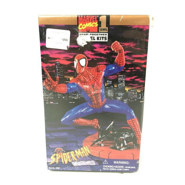 Marvel SpiderMan Model Kit Vintage 1996 sealed package! eBay