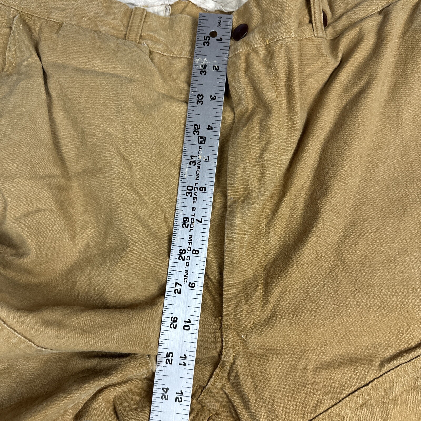 Vintage REDHEAD Bone Dry Canvas Brush Hunting Pants 36x28