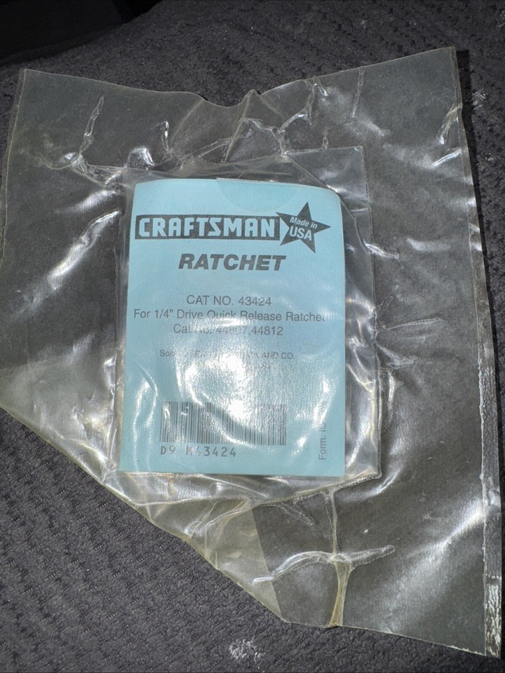 Sears Craftsman USA MADE Ratchet Repair Kit 43424 For 44807 44812 ...