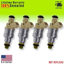 Oem Bosch 4x Fuel Injectors For Vw Golfcabriojettapassat 2.0l 0280150955