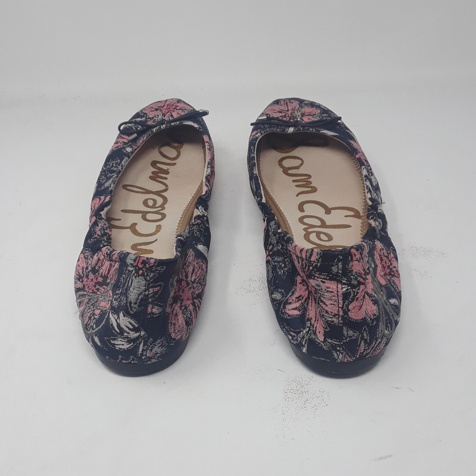 Sam Edelman Floral Felicia Leather Sock Ballet Flats … Gem