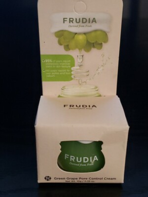 Frudia Green Grape Pore Control Cream ~ Mini/Travel .35 oz  Exp 11/14/26